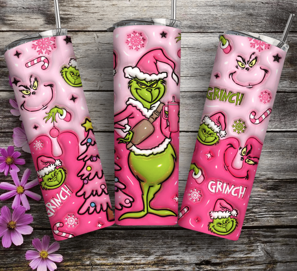 Image of Grinch, Grinch, Grinch Tumbler