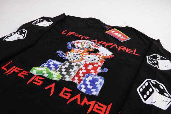 Image of LIFER LIFE IS A GAMBLE LONG SLEEVE TEE