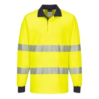 Image 2 of T186 - PW3 Hi-Vis Polo Shirt L/S