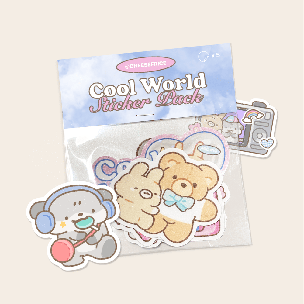 Image of COOL WORLD STICKER PACK