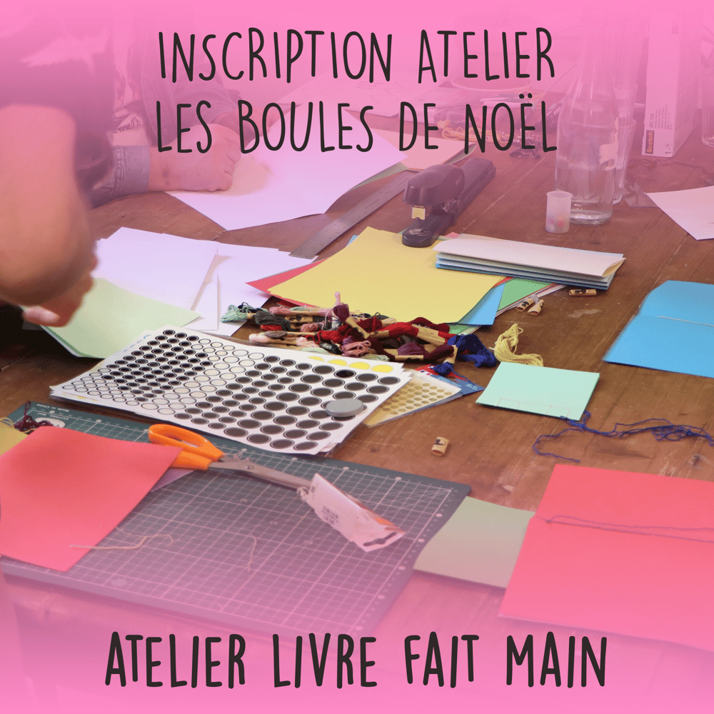 Inscription Atelier Les Boules de Noël