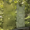 Dekorativer Sichtschutz für Fenster, Folie mit Blättern