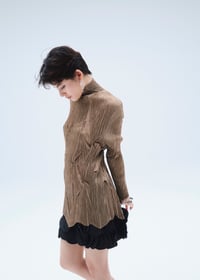 Image 2 of Diamond Pleated Shirt 