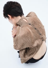 Image 1 of Diamond Pleated Shirt 