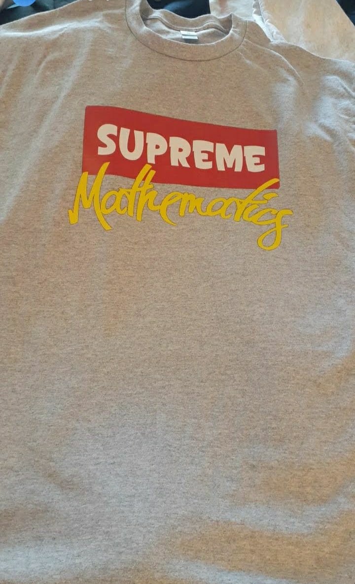 Image of Supreme Mathematics T Shirt 