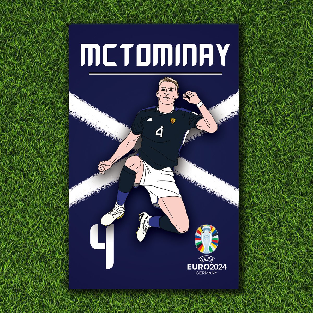 Scott McTominay Euro 2024 Steelmen Pins