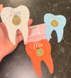 Personalised tooth fairy plaques 