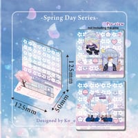Image 4 of Spring Day Acrylic pin holder - pre order