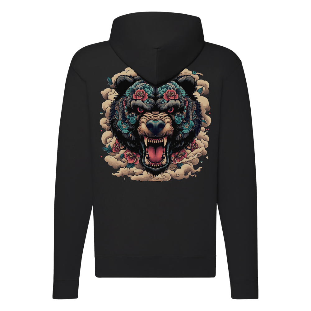 Tattooed bear jumper/hoodie 