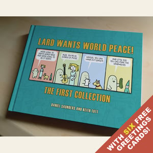 Image of THE FIRST COLLECTION – Limited Edition Hardback Book of Lard’s Best Strips