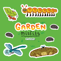 Garden Misfits - Sticker pack