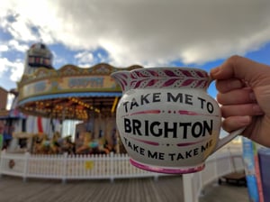 Take me to Brighton small jug