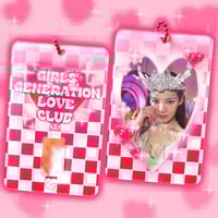Image 1 of Girls’ Generation Love Club Acrylic Photocard Holder