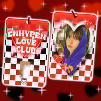 Image 1 of Enhypen Love Club Acrylic Photocard Holder