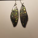 Butterfly Wings Earrings i black 