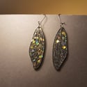 Butterfly Wings Earrings i black 