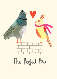 Image of Perfect Pair Birds Card 