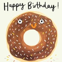 Image of Donut Birthday Card