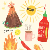 Image of You're Hot Card