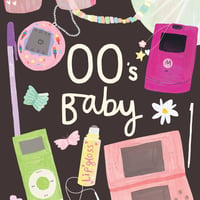 Image of 00's Baby Birthday Card 