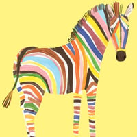 Image of Zebra Pride Card 