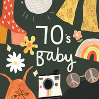 Image of 70's Baby Birthday Card