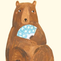 Image of Biggest Fan Bear Card