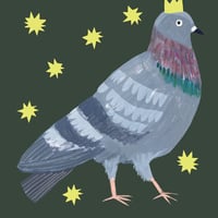 Image of Average Pigeon Christmas Card