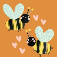 Image of Meant to Bee Card