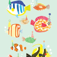 Image of Birthday Fishes Birthday Card