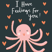 Image of Octopus Feelings Card