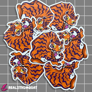 Image of Tigers! Stickers