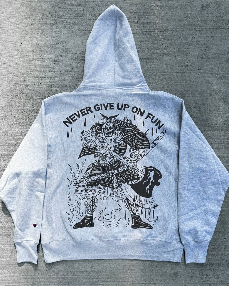 Image of NEVER GIVE UP ON FUN HOODIE