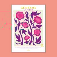 Image 1 of Gémeaux - Les Pivoines