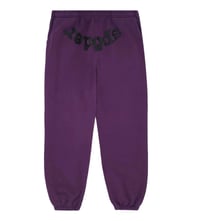Sp5der Worldwide Web Sweatpants Purple