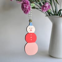 Image 1 of Snowman Decoration - Preorder!