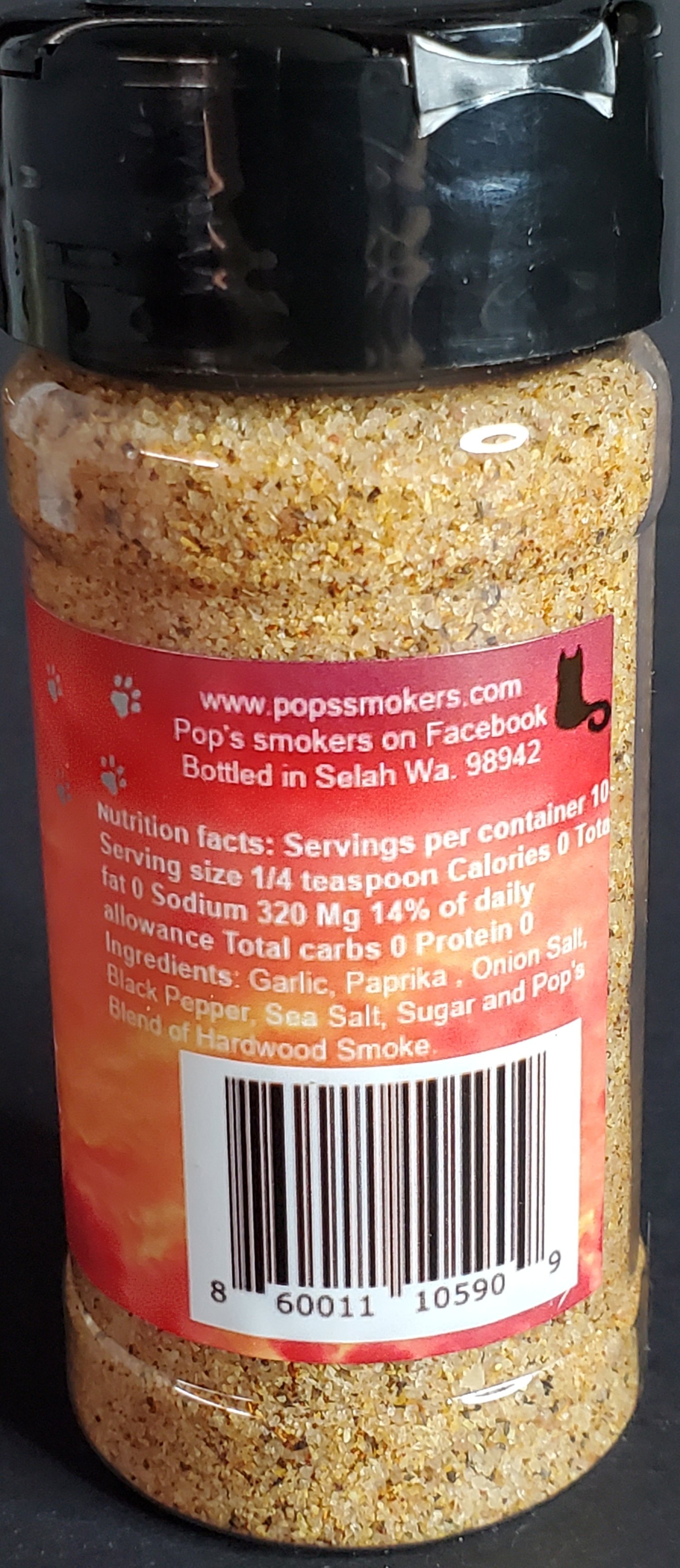 Image of Smoked Seasoning Salt  4oz