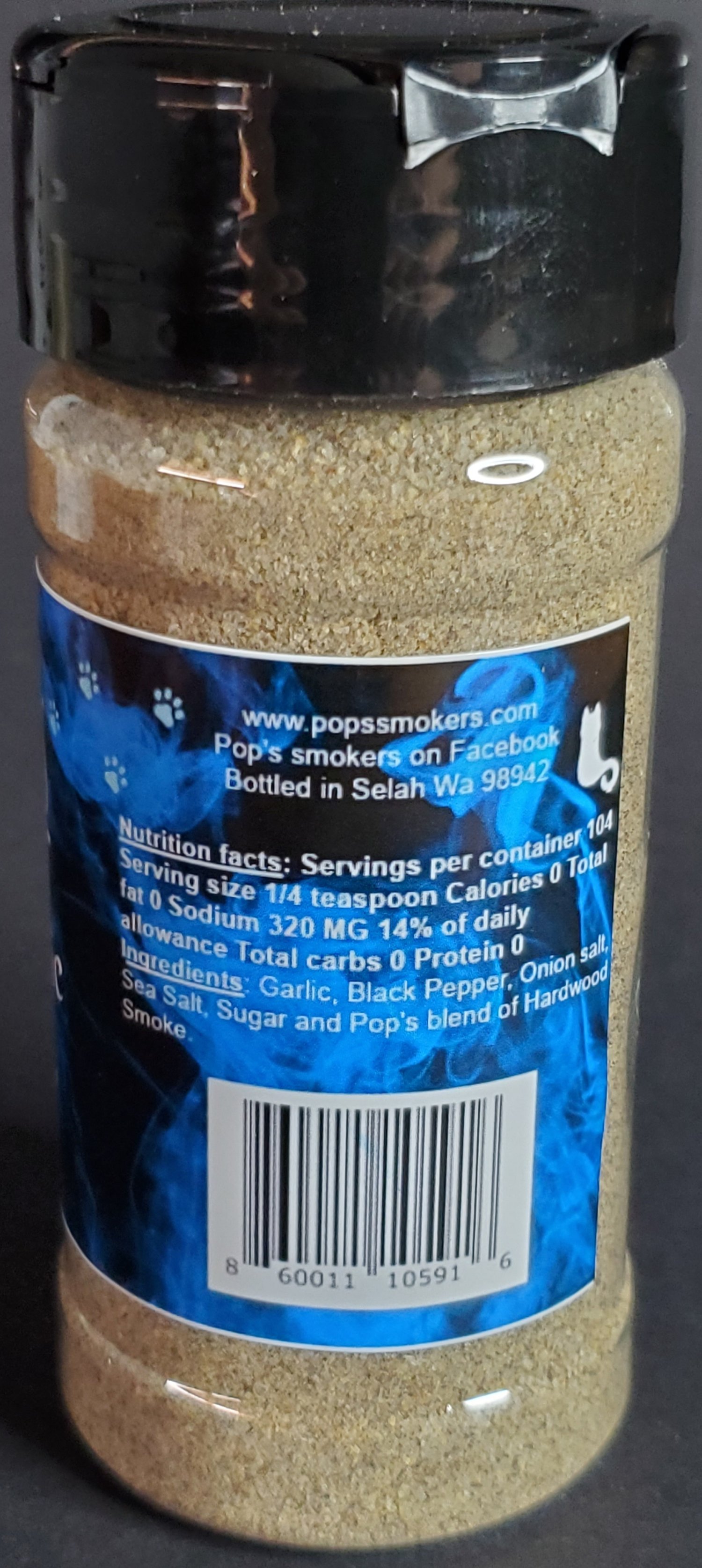 Image of Smoked Garlic and Black Pepper.  4oz