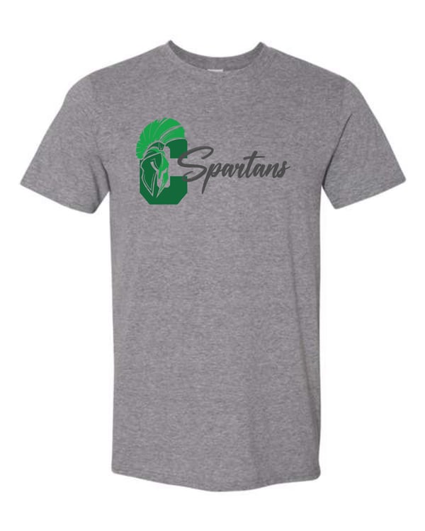 Image of Calvary Tee with Spartans Graphite Heather