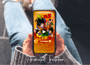 Image of Customizable Video Dragon Invitation Digital E-vite