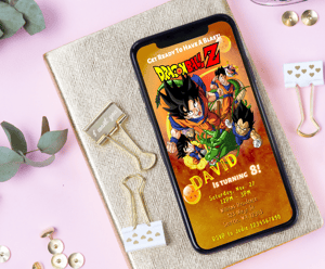 Image of Customizable Video Dragon Invitation Digital E-vite