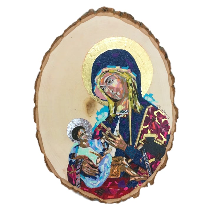 WASHI-TAPE MADONNA & CHILD