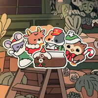 HOLIDAY BABIES | Die Cut Stickers