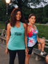 Latinas Run Nike Dri-FIT Racerback Green Tank Image 2