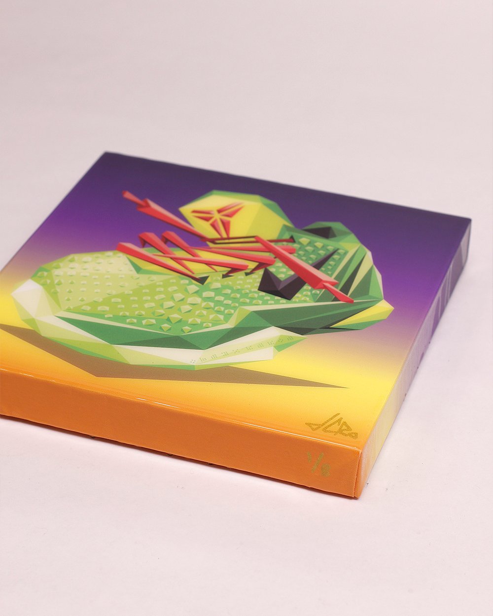 Image of 12 in "Grinch" 1-of-8  Canvas Print + Resin