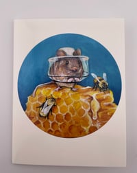 Image 2 of Beekeeping Mouse Card