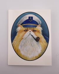 Image 2 of Captain Gingerbeard Cat Card