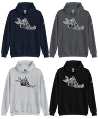 Image 1 of 60s Dragster Unisex Hoodie