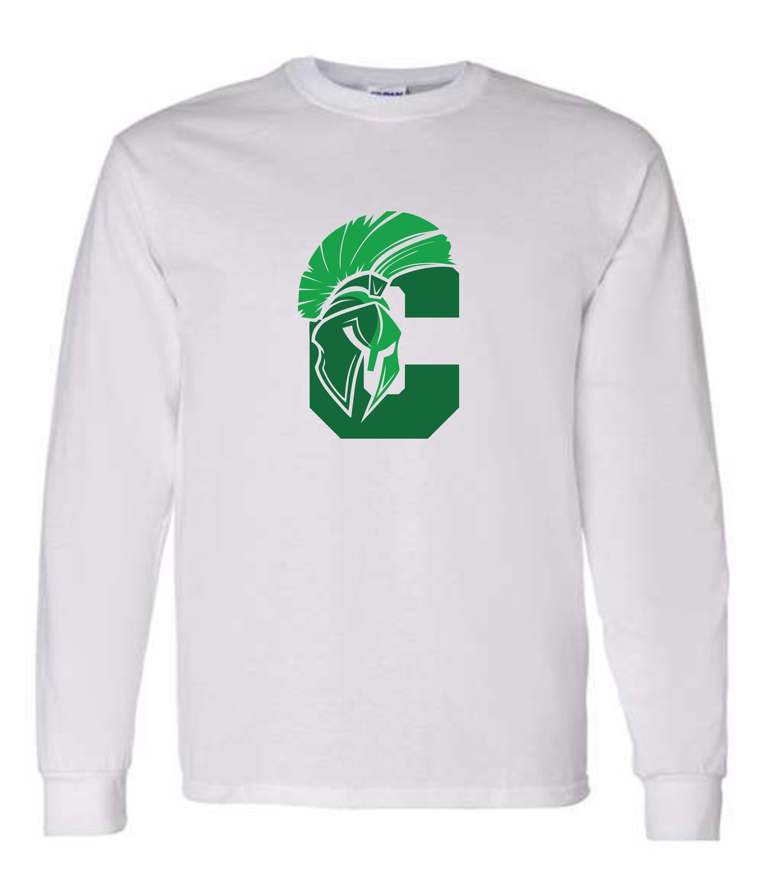 Image of Calvary Long Sleeve Tee white