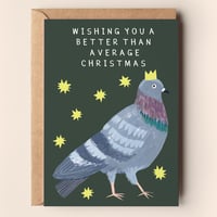 Image of Average Pigeon Christmas Card